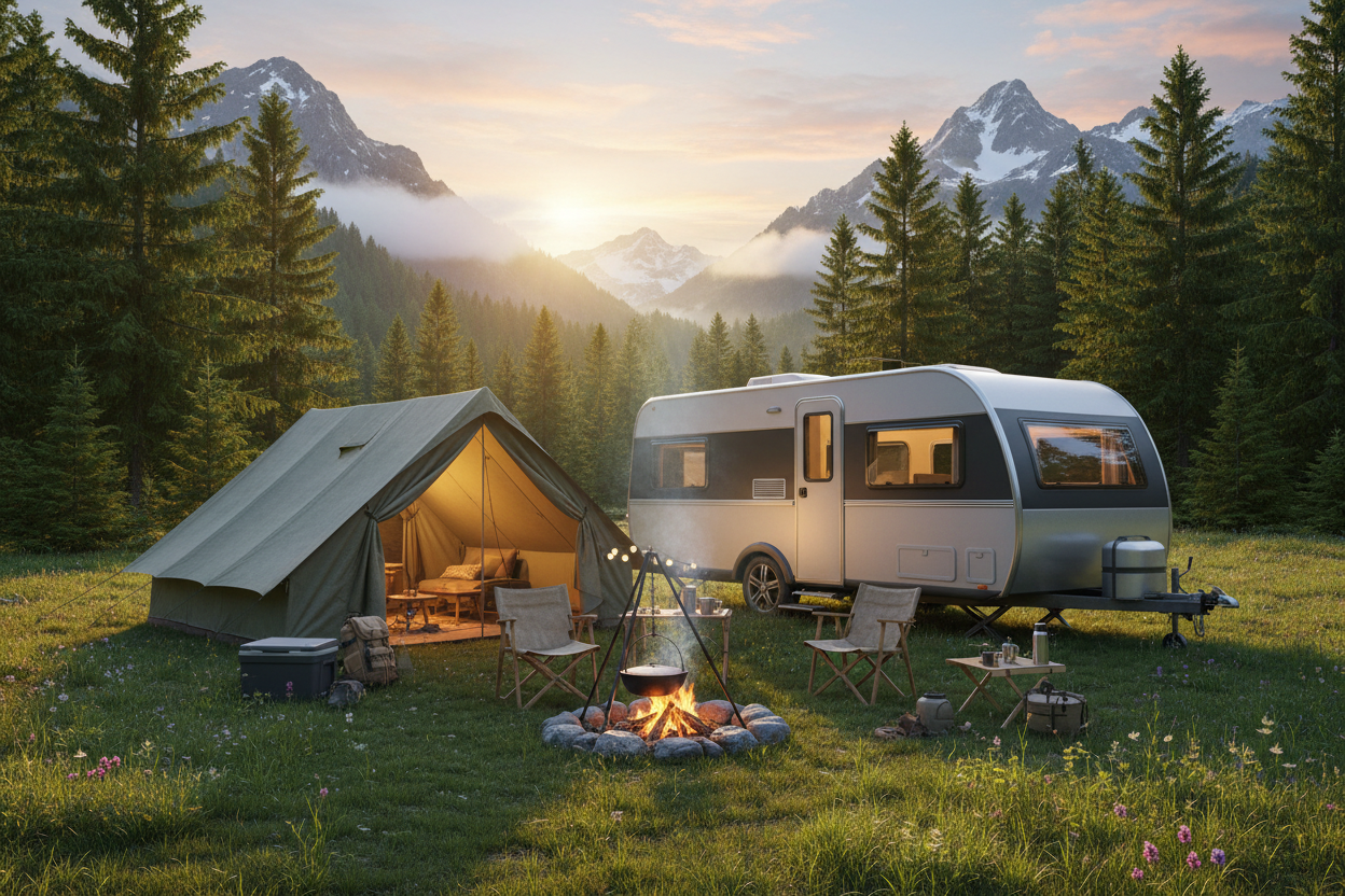 Caravan and camping