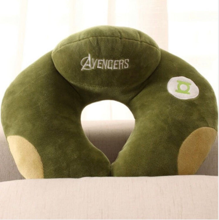 Superhero Airplane Inflatable Neck Pillow