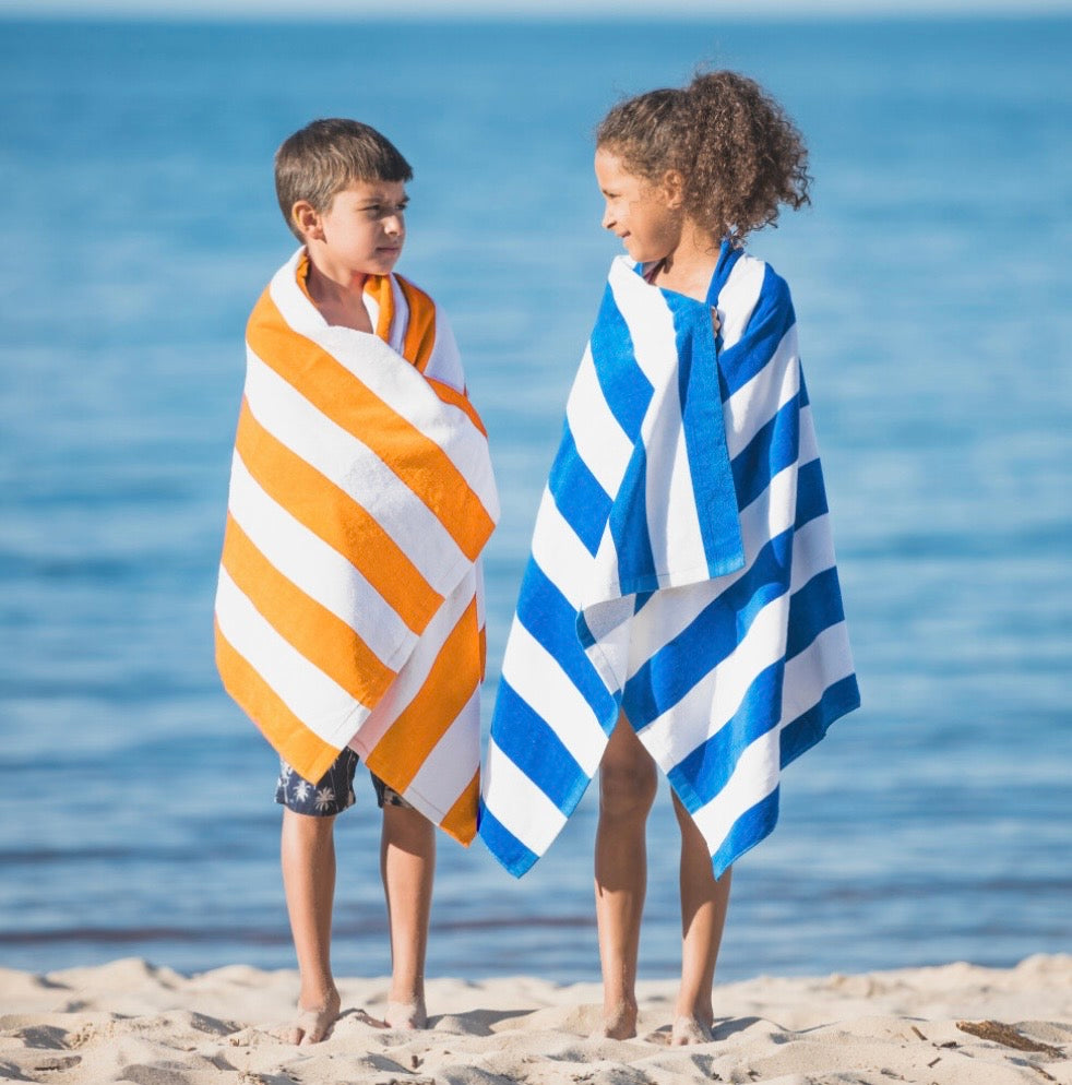 Microfibre Beach Towel Stripes Design