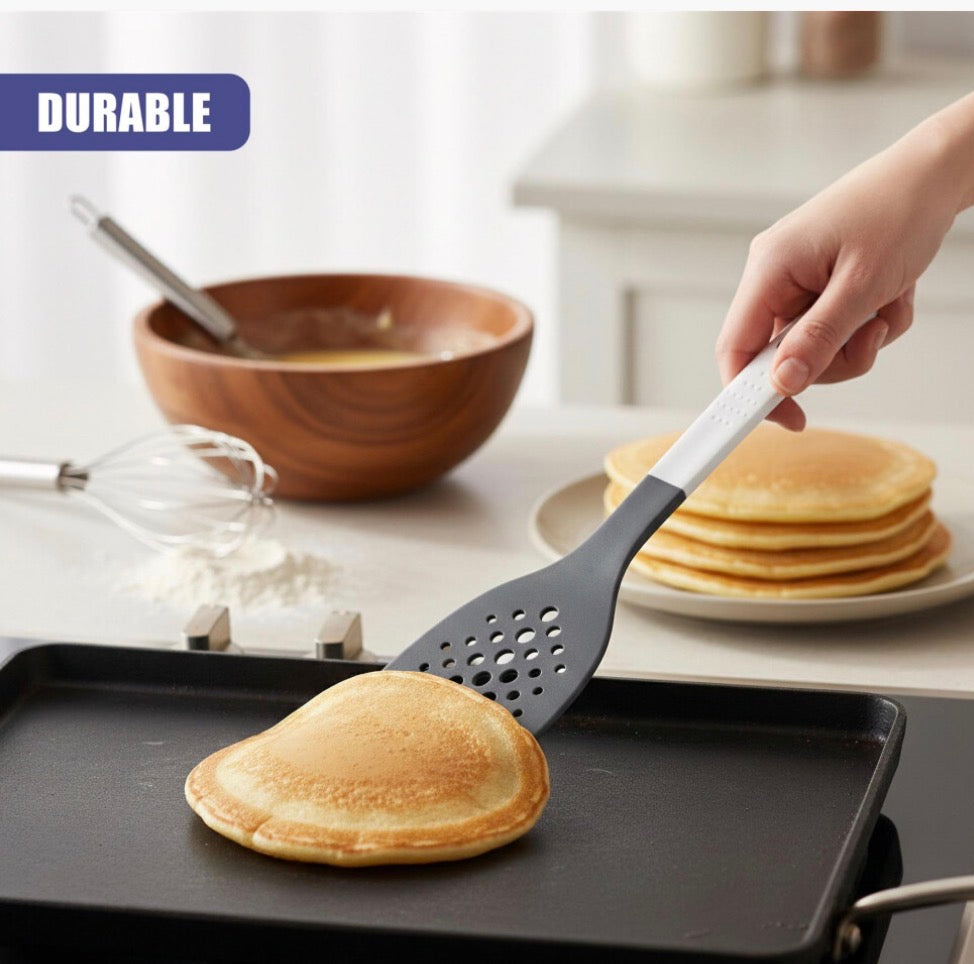 6 Piece Kitchen Utensil Set with Rotating Stand