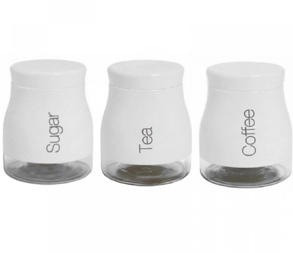Tea, Coffee and Sugar Canisters