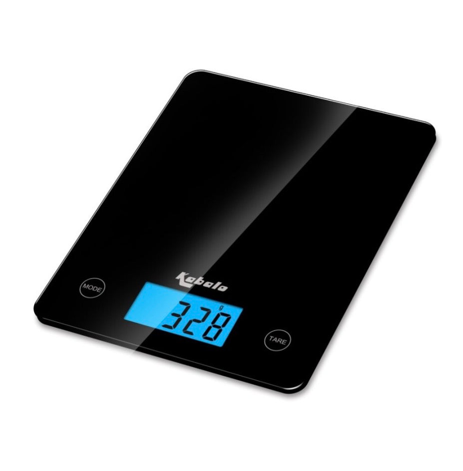 Kitchen weighing scales - black