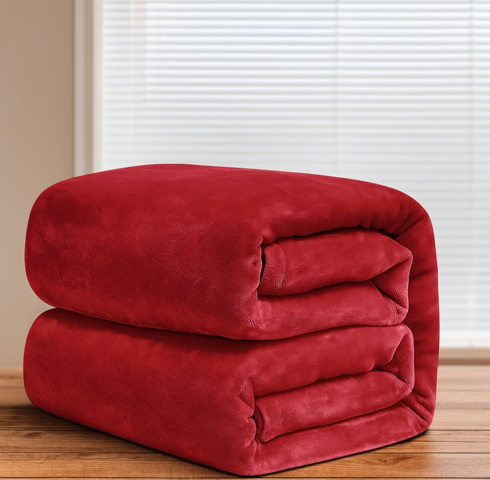 Premium 310GSM Fleece Throw