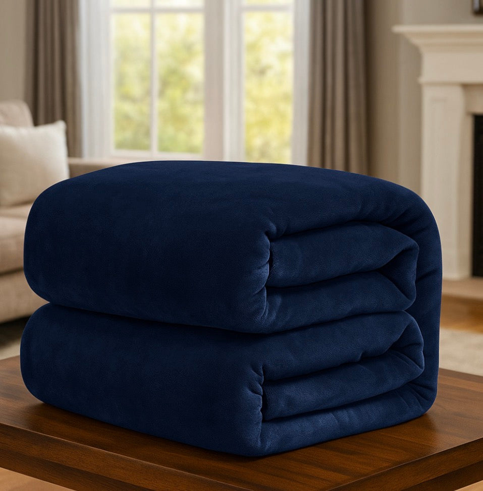 Premium 310GSM Fleece Throw