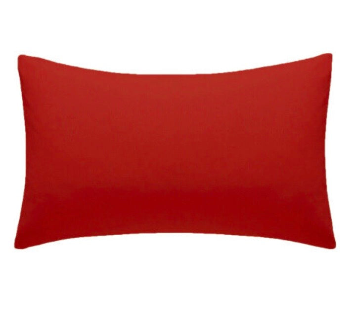 Pair Of Plain Dyed Pillowcases