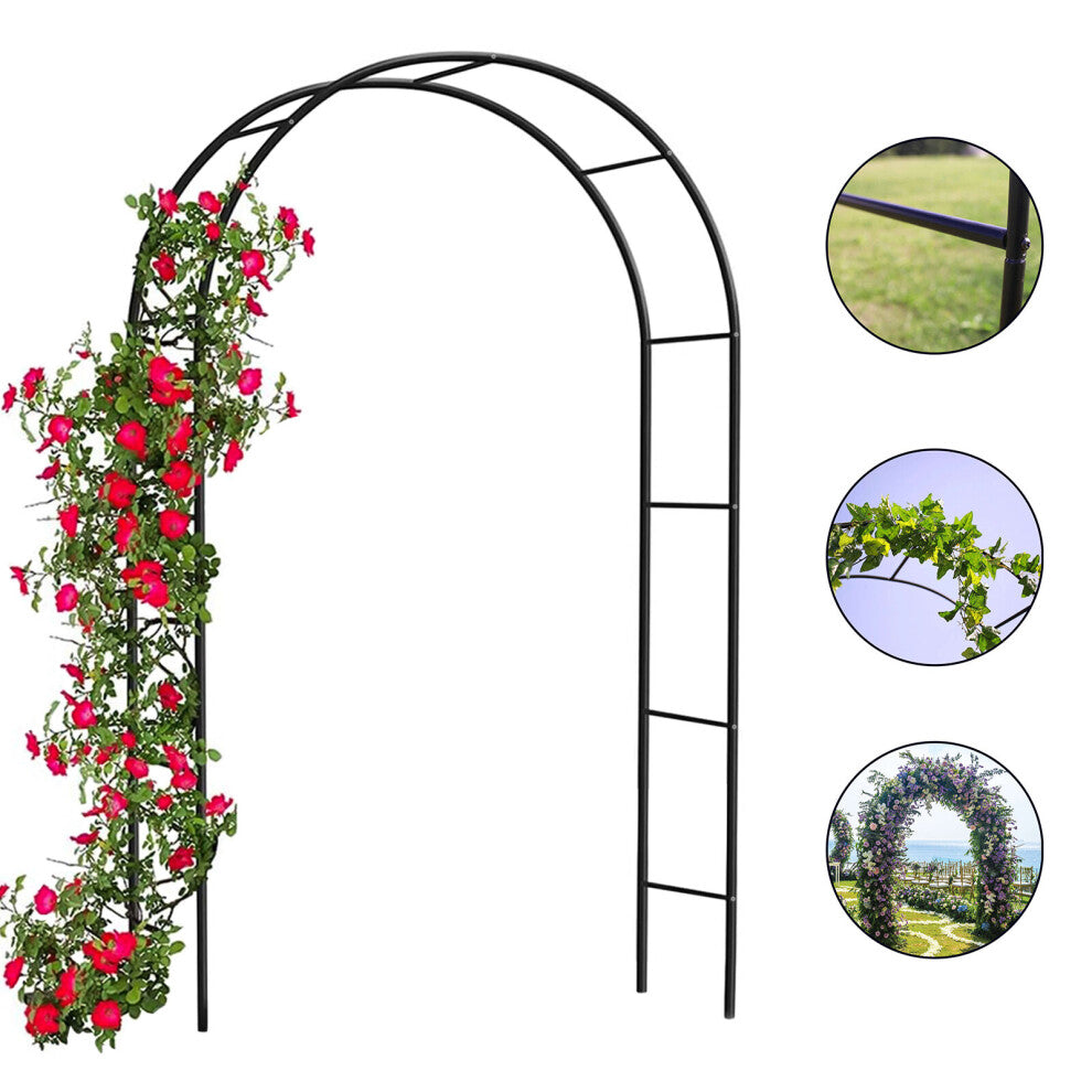 2M Garden Arch Trellis