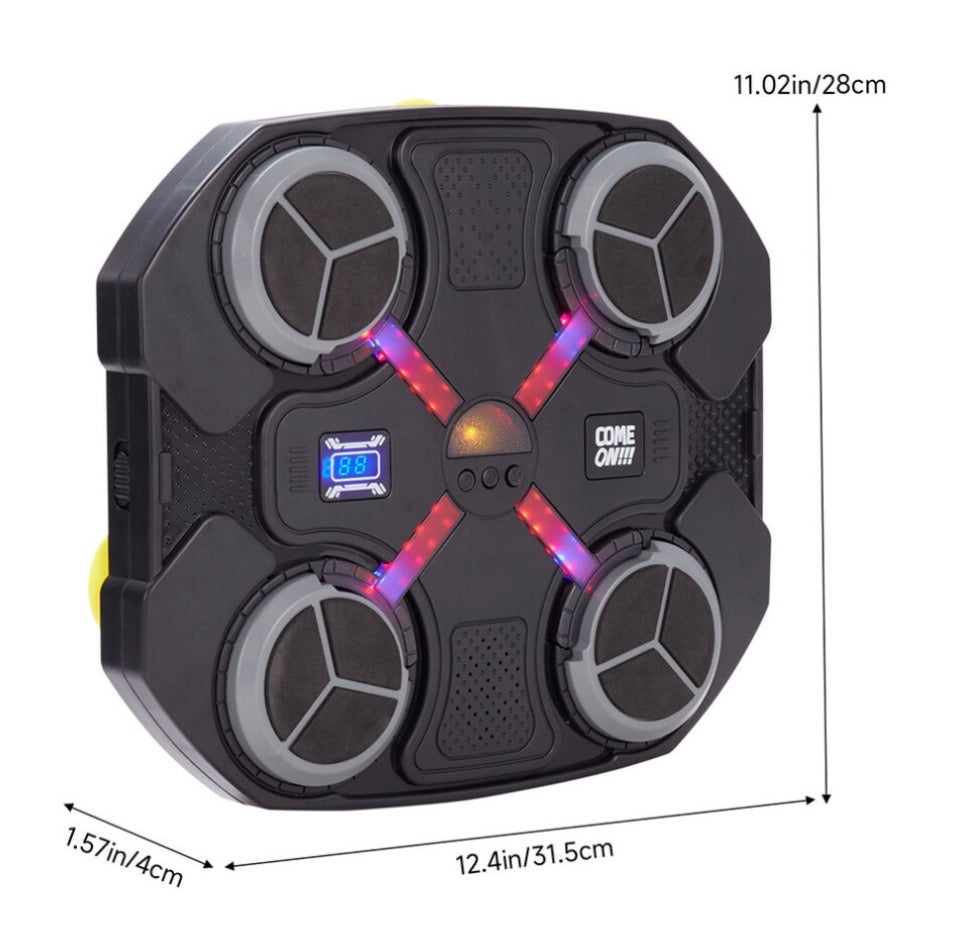 4- Target Music Boxing Machine With LED Lights