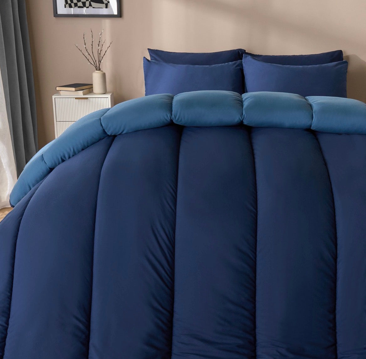 Coverless 10.5 Tog Reversible Duvet Set