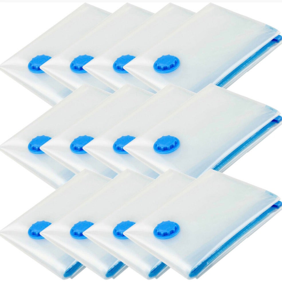 12x Large Vacuum Storage Bags 60x80cm